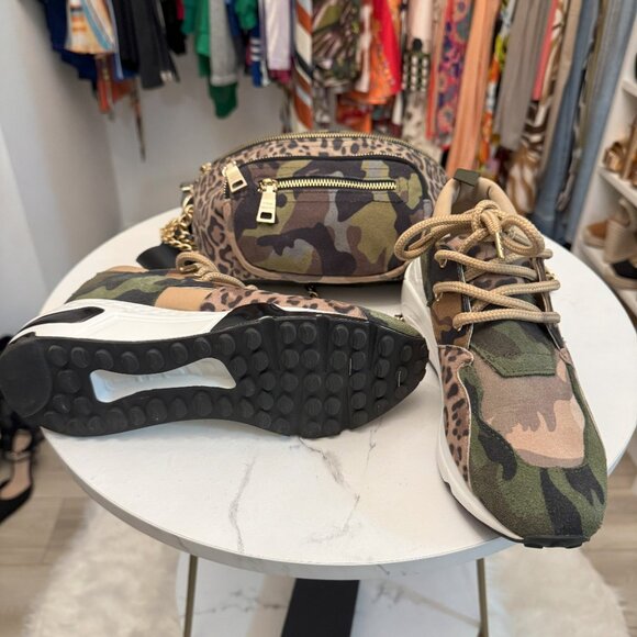 Steve Madden Sneakers with Matching Fanny Pack, multiple colors, size 7 - Picture 6 of 6